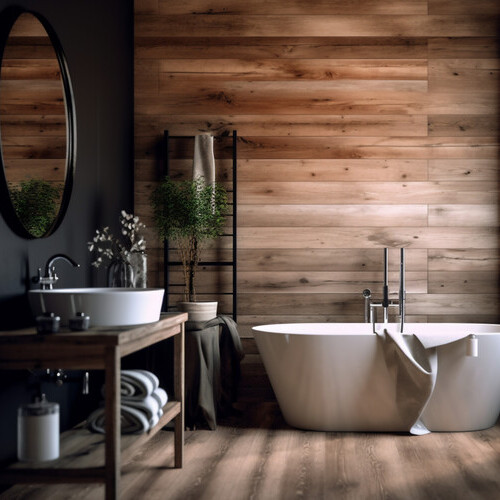 newly remodeled bathroom