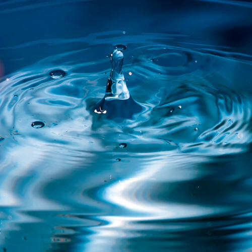 clean water drips