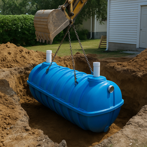 septic tank installation